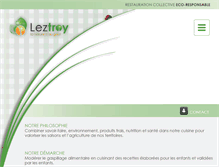 Tablet Screenshot of leztroy-restauration.com